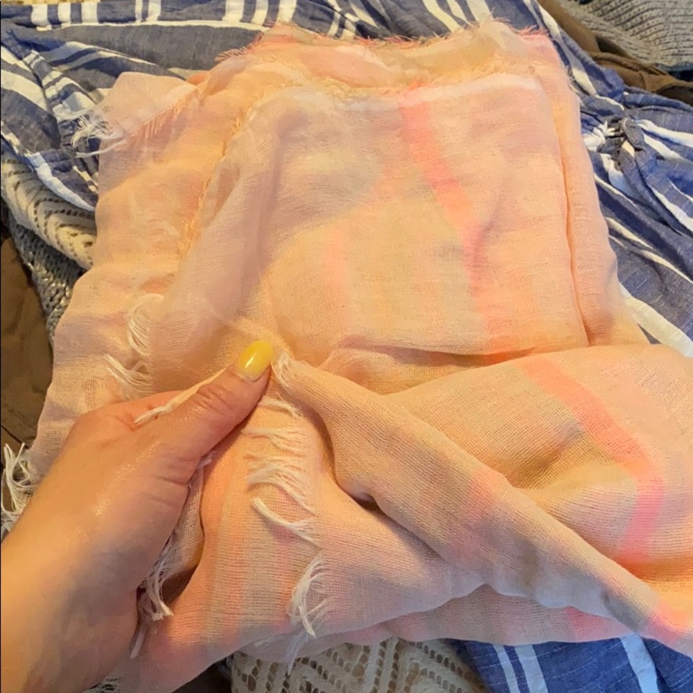 Peach Scarf